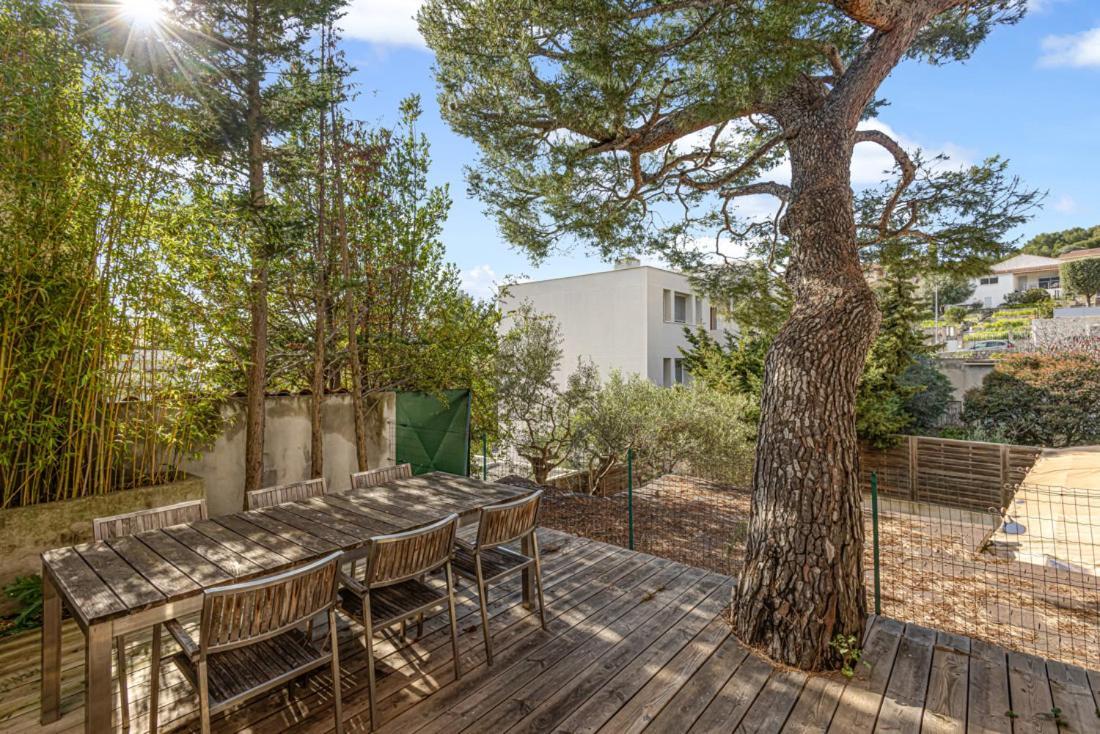 Cassis, Superbe Appartement Avec Terrasse Exterior photo